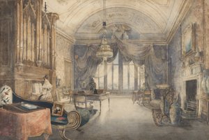 Grande salone con organo